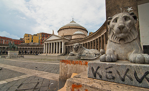 Piazza 普勒比西托景观教会大教堂观光全民广场地标雕像城市正方形图片