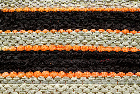 样式布结构独特风格黑色织物亚麻针织羊毛多样性棉布工艺手工业地毯图片