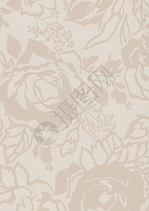 Grungy 古老的壁纸设计 花叶变形织物插图装饰棕色植物群纺织品剪贴簿艺术装饰品墙纸图片