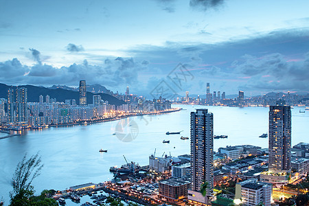 香港蓝色吸引力旅行住宅海洋地标建筑摩天大楼办公室街道图片