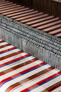 纺织机纺织工厂工业编织细节布机机器面料制造业纺纱图片