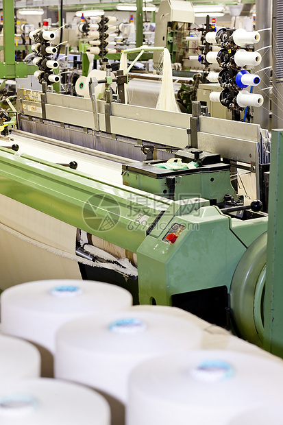 纺织机工业制造机器面料机械化工厂纺织品机械纺纱织机图片