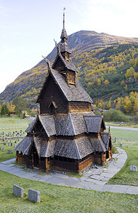 挪威旅行精神外观历史历史性教会建筑学景点建筑位置图片