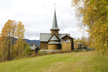 挪威景点建筑学建筑物建筑精神教会历史外观季节旅行图片