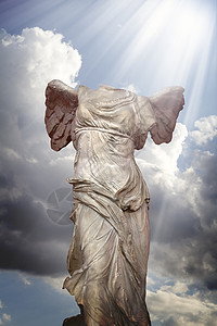 萨莫特拉西亚胜利的雕塑 希腊经典艺术图片