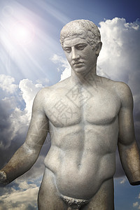 阿波罗的雕塑 经典希腊艺术图片