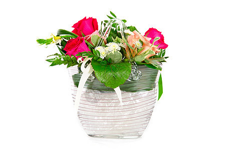 一堆玫瑰花瓶卡片玻璃植物群展示庆典植物花园香味惊喜图片