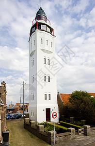 荷兰弗里斯兰Harlingen灯塔指导外观导航旅行位置建筑世界灯塔建筑学安全图片