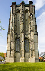 荷兰泽兰Zierikzee教堂景点建筑学历史宗教外观纪念碑建筑物旅行教会图片