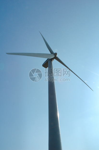 风力涡轮机生态活力环境涡轮电力风车图片
