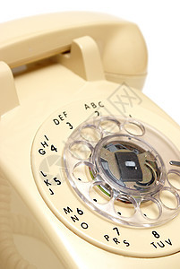 扶轮电话操作员乡愁热线听筒电讯数字服务台拨号技术怀旧背景图片