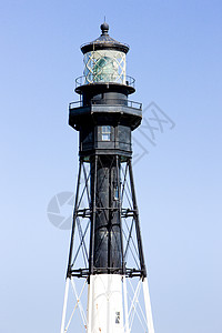 美国佛罗里达Pompano海滩建筑物建筑灯塔旅行导航指导建筑学外观世界位置图片
