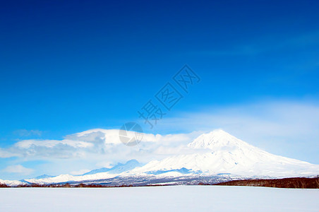 冬天美丽的火山喷发荒野熔岩陨石自然圆形旅游火山学家墙纸假期公园图片