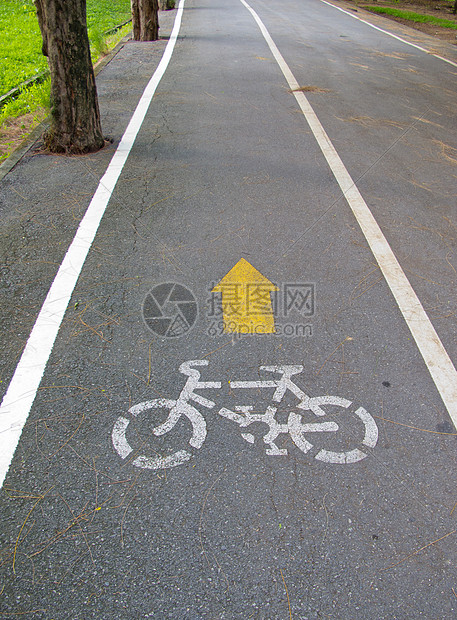 方向安全街道标志路标摄影符号公园道路指导自行车图片