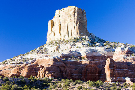 美国亚利桑那州自然现象岩石世界干旱风景地质旅行孤独外观地质学图片