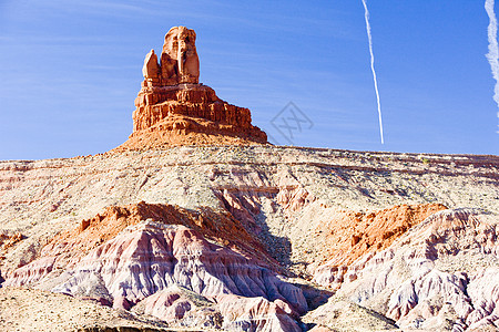 美国亚利桑那州世界侵蚀风景地质干旱岩石旅行地质学构造岩层图片