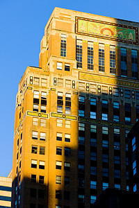 美国纽约州纽约市曼哈顿大楼的详情外观建筑城市位置建筑学世界旅行细节图片