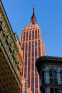 帝国大厦 曼哈顿 美国纽约州纽约市城市世界建筑建筑学摩天大楼地标景观帝国旅行外观图片