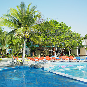 古巴卡马盖省圣卢西亚圣露西亚旅馆的游泳池图片