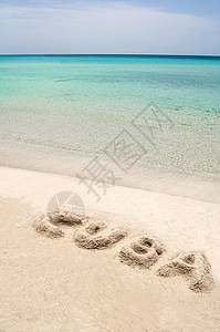 古巴海滩天堂热带旅行海岸假期海洋支撑游客蓝色图片