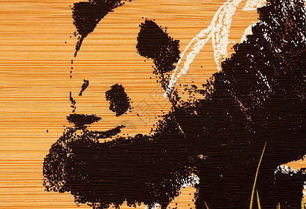 熊猫油漆图片