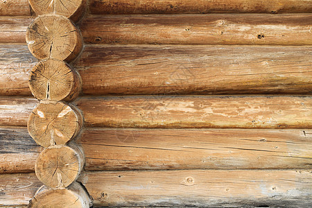 木墙水平木头材料硬木木工日志房子松树框架乡村图片
