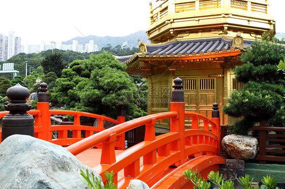 南里安花园的绝对完美之馆 洪洞金子橙子城市地标晴天植物水池宝塔假期建筑图片