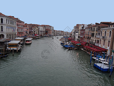 威尼斯大运河地标旅行渠道教会全景场景阳台景观闲暇假期图片