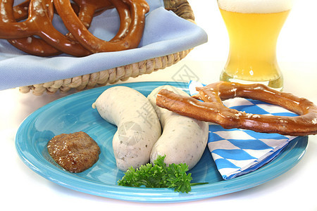 牛肉香肠民间花园传统菱形啤酒酒精图案啤酒杯食物节日图片