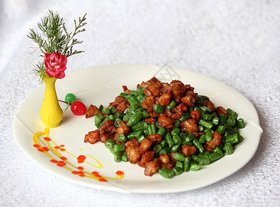 食物 中餐菜盘素食烹饪饭厅蔬菜宴会美味绿色饮食佳肴图片
