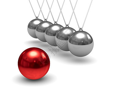 白背景上的平衡球 孤立的 3D 图像娱乐创造力团队金属重力活力压力力量团体合金图片