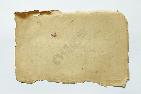 旧纸空白笔记卡片床单折叠插图阴影文档材料办公室图片