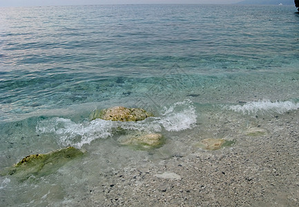 撒丁岛海洋假期阳光蓝色绿色海景活力太阳风景支撑图片