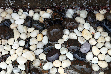 湿卵石图片