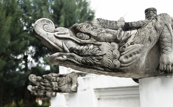 亚洲雕像龙图片