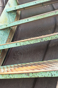 螺旋楼梯历史性圆圈艺术圆形漩涡脚步曲线地面栏杆金属图片