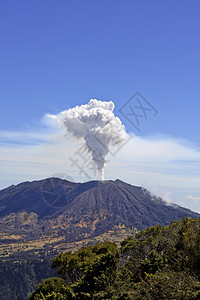 哥斯达黎加Turrialba 火山图片