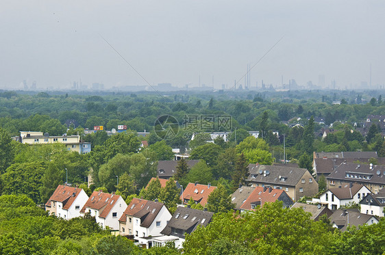 Ruhr 区域视图矿业城市天空天线地区旅行图片