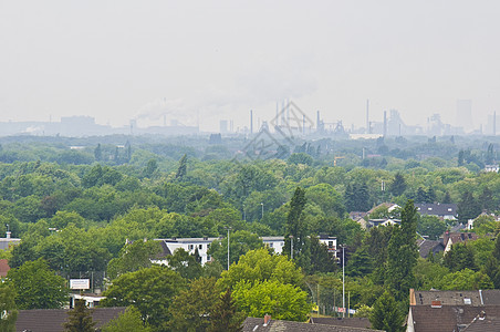 Ruhr 区域视图地区矿业旅行城市天空天线图片