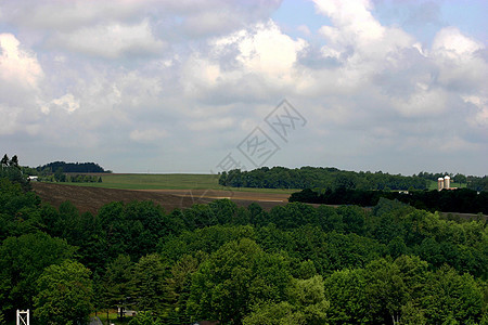 农田土地草地植物农村牧场季节场地风景晴天阳光天空图片