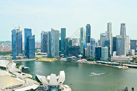 新加坡商业区办公室狮子鱼尾狮旅游建筑学地标旅行酒店建筑物商业图片