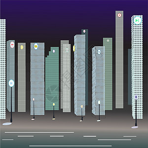 中央公园建造灯笼城市按钮摩天大楼建筑学建筑背景图片