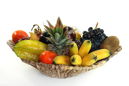 水果篮子维生素饮食柚子黑木香蕉果味食物橘子奇异果市场图片