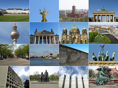 柏林里程碑城堡广场建筑学喷泉天线亚麻书房主场正方形大教堂图片