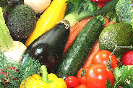 蔬菜混合食物饮食健康香葱厨房洋葱韭菜胡椒萝卜市场图片