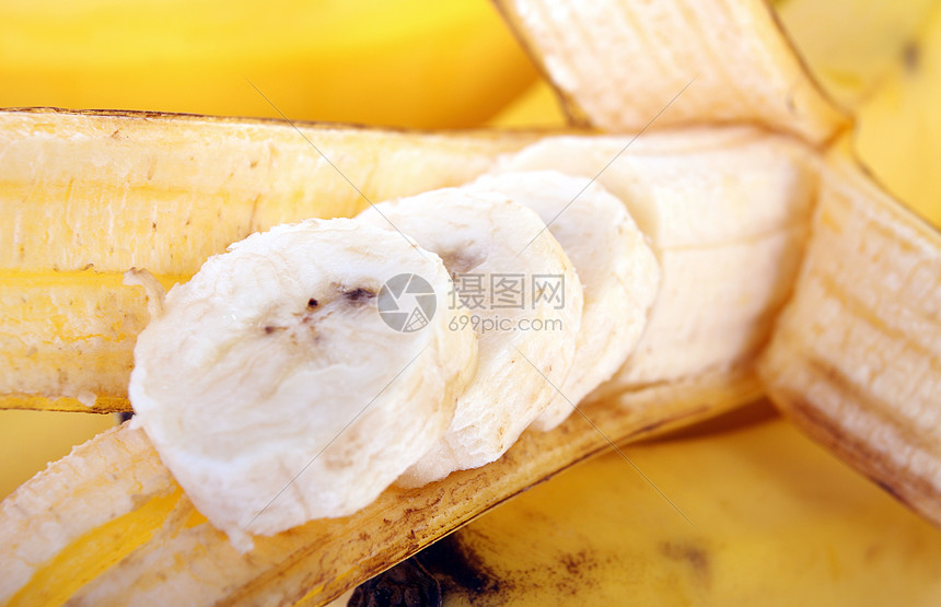 香蕉切片横截面水果食物黄色小吃高清图片下载-正版图片320678239-摄图网