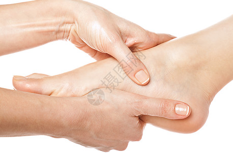 脚按摩温泉皮肤治疗护理白色女性手指图片