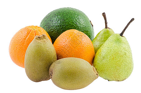 健康水果蔬菜异国饮食鳄梨食物果味营养奇异果橙子甜点图片