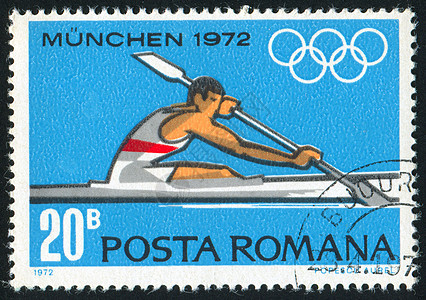 运动员邮票人员竞赛信封活动帆船赛邮戳邮资男人训练图片