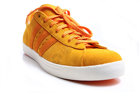 橙色鞋鞋青年培训师舌头竞争教练运动鞋类拳击鞋头橙子图片